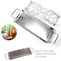 Bbq Beef Chicken Leg Wing Grill Rack Stainless Steel Barbecue -a