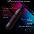 Bluetooth Mic Dsp Karaoke Dual Speake for Pc Iphone Android Black