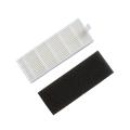 Rubber Main Side Brush Hepa Filter for Ilife A7 A9s Sweeper Parts