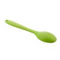 Colour Works Silicone Mini Deep Spoon, 20 Cm - Green