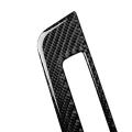 Carbon Fiber Cd Ac Console Panel Car Stickers Cover for Mercedes