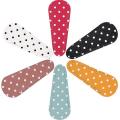 6 Pieces Embroidery Scissors Polka Dot Scissors Protective Cover