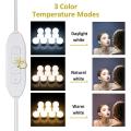 Led Vanity Mirror Lights with 10 Dimmable Bulbs 3 Color Modes, Makeup