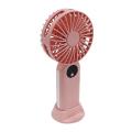 Travel Outdoor Mini Hand Air Cooling Fan Pink