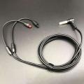 1.5m Earphone Cable for Ath Im50 70 Im01 Im02 Im03 Headphone with Mic