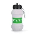 550ml Sports Silicone Water Bottle for Adult Children(golf)