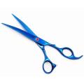 7 Inch Stainless Blue Grooming Professional Pet Scissor for Dogs