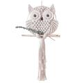 Owls Dream Catchers Cotton Wall Macrame Tassels Tapestry Dreamcatcher