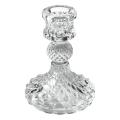 Transparent Candle Holder Glass Cone Christmas Party Celebration