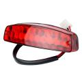 Atv Taillight Red for Atv Off Road Motorcycle Signal Lamp Car Lights