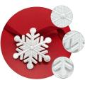 20pcs Snowflake Embroidered Patches for Diy Decor Jeans Clothing Bags