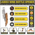 Wine Opener,rosewood Handle Corkscrew,pocket Wine Cork Remover Corker