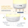 White Noise Machine with Night Light for Kids with Press Control