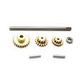 For Wpl D12 1/10 Rc Truck Car Upgrade Parts Gearbox Metal Gear Set