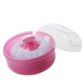 Mini Portable Baby Soft Face Body Cosmetic Powder Puff Sponge Box