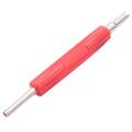 Car Bikes Red Plastic Grip Tyre Valve Core Remover Removal Tool Key