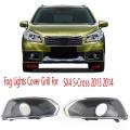 Left Fog Lights Cover Grill Frame for Suzuki Sx4 S-cross 2013 2014