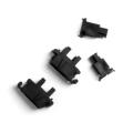 Plate Mounted Stabilizers 6.25x 2x for Mechanical Keyboard (black)