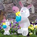 1.75m Inflatable Easter Bunny Led Lamp Inflatable Model Toys-au Plug