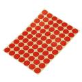 75x 19mm Circles Round Code Stickers Self Adhesive Sticky Labels Red