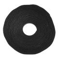 2x Fastening Tape 2cm Hook & Loop Fastening Tape Cable Ties 5m Black