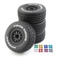 4pcs 112mm 1/10 Short Course Truck Tire Tyres Wheel with 12mm Hex
