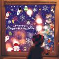 Window Stickers Christmas Snowflakes Window Stickers Elk Snowman