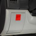 Car Steering Wheel Under Storage Box Switch ,abs Red