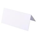 100 Blank Table Name Place Cards, Many Colours - White,wedding
