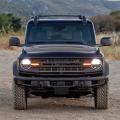 License Plate Mounting Bracket Holder for Ford Bronco 2021 2022 Black