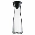 Water Carafe 1.8l High Borosilicate Glass Bottle Basic Tilting Lid