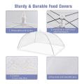 7 Pack Food Covers for Outside , Pop-up Umbrella Mesh Food Tents