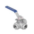 Three-way Ball Valve Stainless Steel 304 Pipe T-type Valve Internal