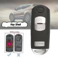 Replacement 3button Remote Key Fob Shell Case for Mazda 3 Cx-3