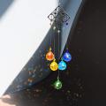 Rainbow Maker Crystal Prism Pendant Sun Catcher Outdoor Decoration