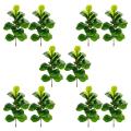 10x Artificial Plants Fiddle Leaf Fig Faux Ficus for Window Box