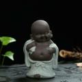 Ceramic Buddha Statue Monk Figurine Buddha Figurines Home Decor B