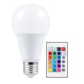 Led Color Changing Remote Control Bulb E27 Neon Lamp A