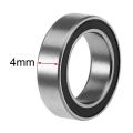 High Quality Miniature Seal Deep Groove Ball Bearing,black