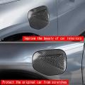 Car Carbon Fiber Fuel Tank Cover Oil Tank Cap Decoration Stickers