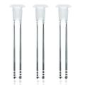 3 Pack 18mm By 14mm Stem Clear Scientific Glass Tube Adapter(3.5inch)