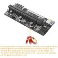 5 Pcs Pcie Riser 1x to 16x Graphic Extension Card