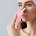 5pcs Nose Massage Gouache Gua Scraper for Face Massager ,pink