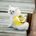 Yellow Vest Chest Strap Wings Backpack Design Small Pet Supplies G