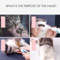 Pet Supplies Cat Face Mask Anti-bite Anti-licking Cat Face Mask, B