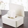 2x Diaper Wipes Dispenser Tissue Case Keeps Wipes Container with Lid
