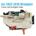 1 Pair Lh & Rh Front Door Power Lock Latch Actuator for Jeep Wrangler
