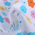 7x Cotton Floral Plain Printed for Cloth Sewing Patchwork Light Blue