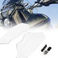 Motorcycle Wind Deflector Windshield Handguard Panels (black)