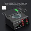 Usb Charging Station 100w 8 Ports Adapter Charger for Iphone-us Plug